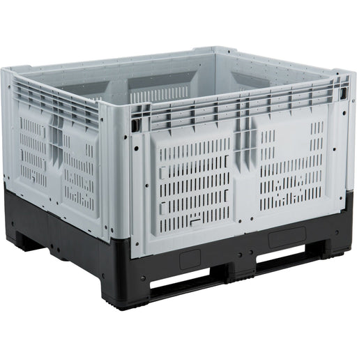 Ventilated Collapsible Bulk Container Gray | Xdp1210 Kwgray Makfry