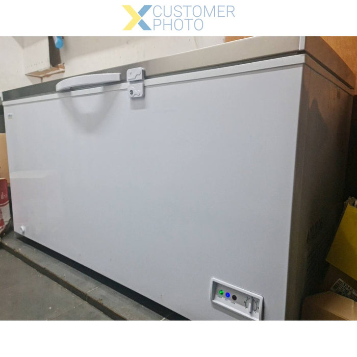 Chest freezer Stainless steel lid 512 litres |  XF512JA