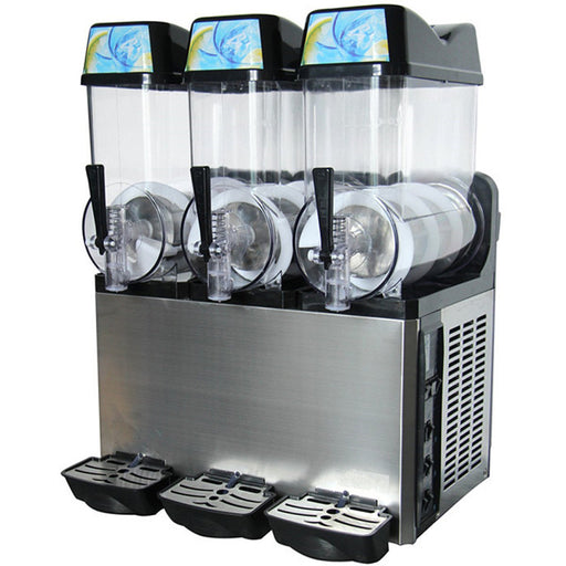 Commercial Slush Machine 3 X 12 Litres 2 In 1 | Xrj12 Lx3 Makfry