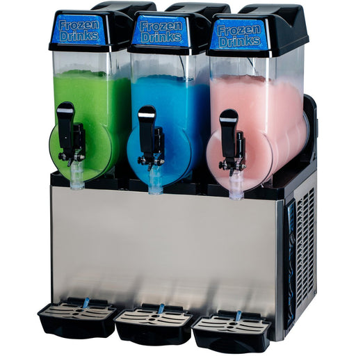 Commercial Slush Machine 3 X 12 Litres 2 In 1 | Xrj12 Lx3 Makfry
