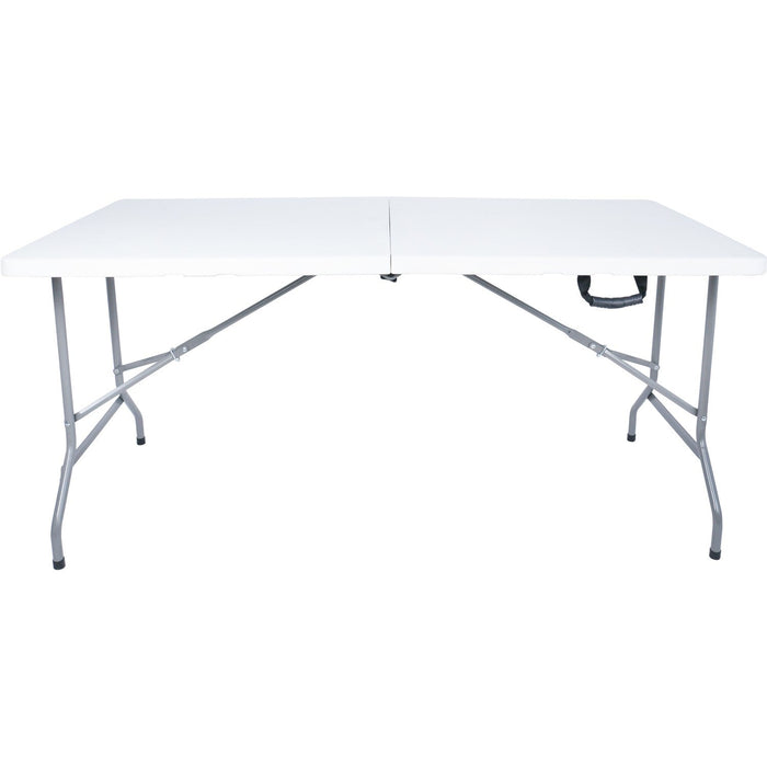 Folding Catering Table 5ft White Plastic |  HQXZ152 Makfry