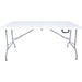 Folding Catering Table 5ft White Plastic |  HQXZ152 Makfry