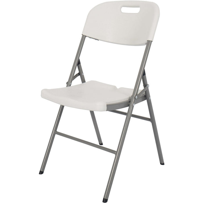 Folding Chairs White Plastic |  HQY52 Makfry