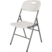 Folding Chairs White Plastic |  HQY52 Makfry