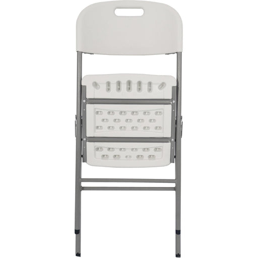 Folding Chairs White Plastic |  HQY52 Makfry
