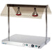 Buffet Food Warmer With Gantry Stainless Steel 2 Infrared Lamps Sneeze Guards 2x Gn1/1 | Wm2 F Makfry