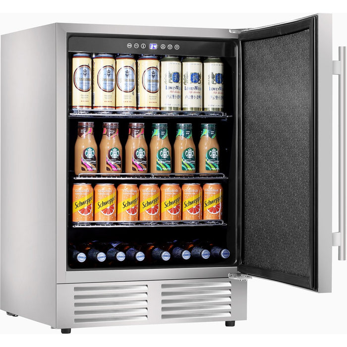 Commercial Bottle Cooler 150 litres Solid Door |  YC150C