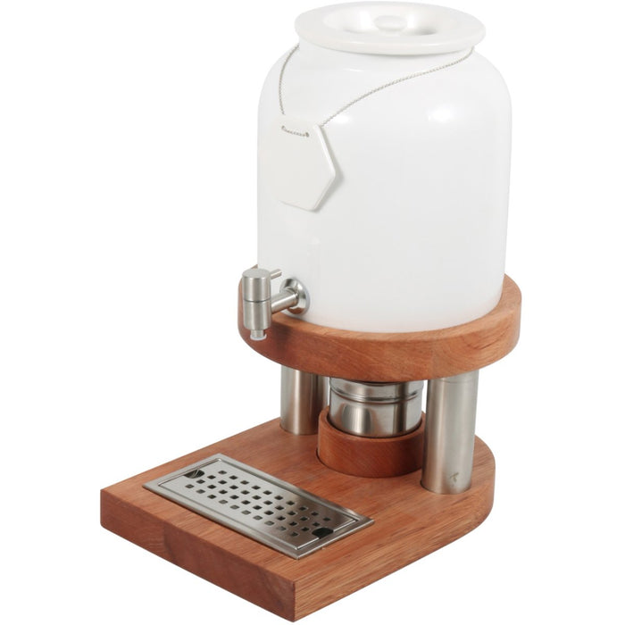 Commercial Hot and Cold Beverage Dispenser 10 litres Wooden Base |  YDCMTW