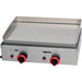 Premium Commercial Gas Griddle Smooth Plate 2 Burners 5.5k W Countertop |  Ygpl600 Makfry