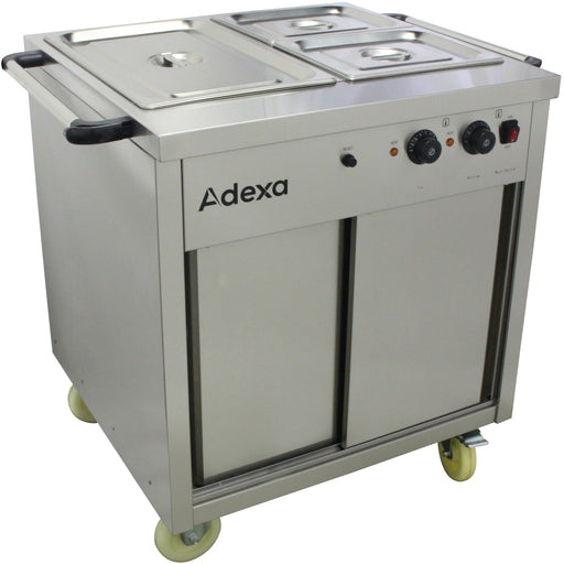 Mobile Bain Marie Top Hot Cupboard 750mm | Hxyh2 W1 Makfry