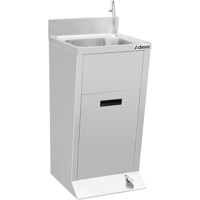 B GRADE Commercial Hand Wash Sink Cabinet Stainless steel Pedal control |  YLS46 B GRADE Makfry