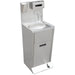 Stainless Steel Foot Operated Hand Wash Sink With Dispenser Panel 430x400x1250mm | Yls46 H Makfry