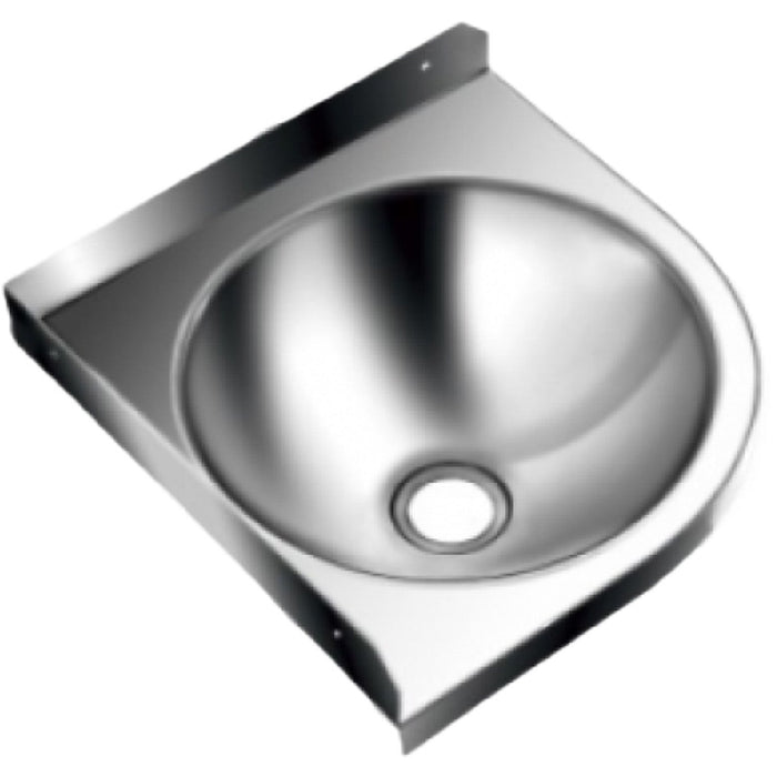 Wall-Mounted Stainless Steel Hand Wash Sink 400x400mm |  YLST441 Makfry