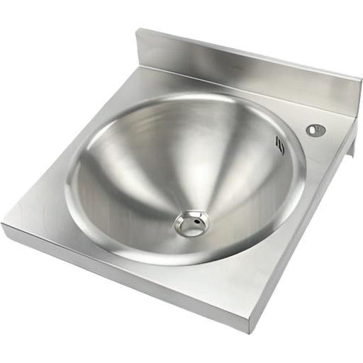 Wall-Mounted Stainless Steel Hand Wash Sink 400x400mm |  YLST44 Makfry