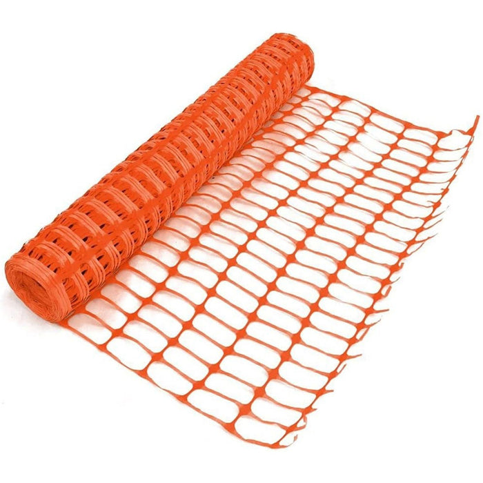 HDPE Safety Barrier Mesh Roll 120x40mm Mesh 1m x 50m Orange |  YONG22 Makfry