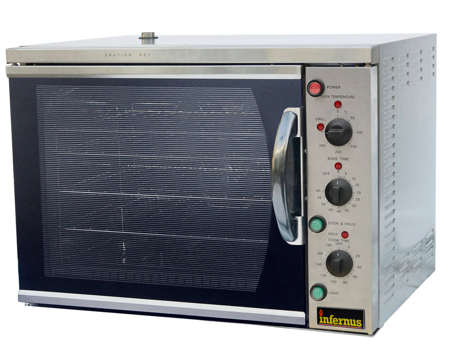 Infernus 108 Litre Electric Cook & Hold Convection Oven – 4 x 1/1GN Capacity