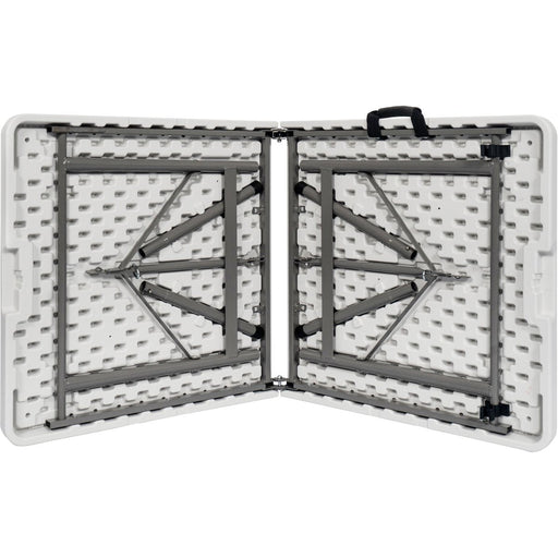 Folding Catering Table 4ft White Plastic |  HQZ122 Makfry