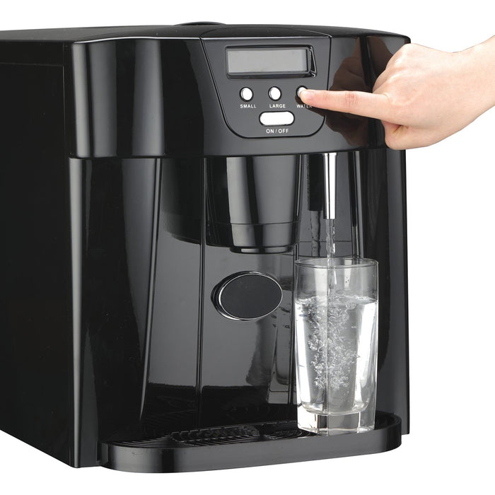 2-in-1 Ice Maker & Cold Water Dispenser Countertop 12kg/24h 0.6kg bin |  ZB10B