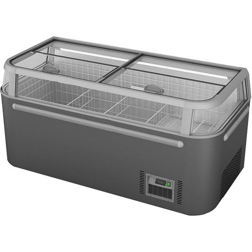 Supermarket Display Freezer 1850x850x870mm| Zcde185 Ss4 Makfry