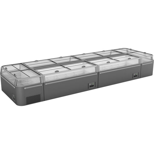 Supermarket Display Freezer 1850x850x870mm| Zcde185 Ss4 Makfry