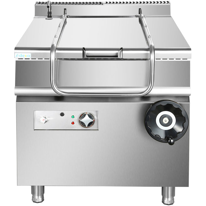 B GRADE Professional Electric Tilting Bratt pan 80 litres 12kW 900mm Depth |  ZHTS80 B GRADE