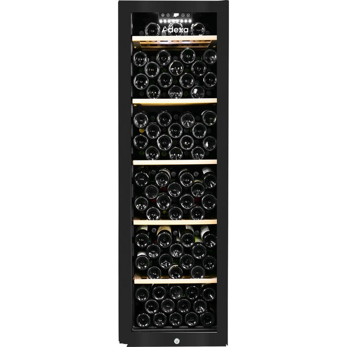 Commercial Wine Cooler 252 Litres 133 Bottles Glass Door 4 Shelves 490x575x1546mm | Zsa252 Makfry