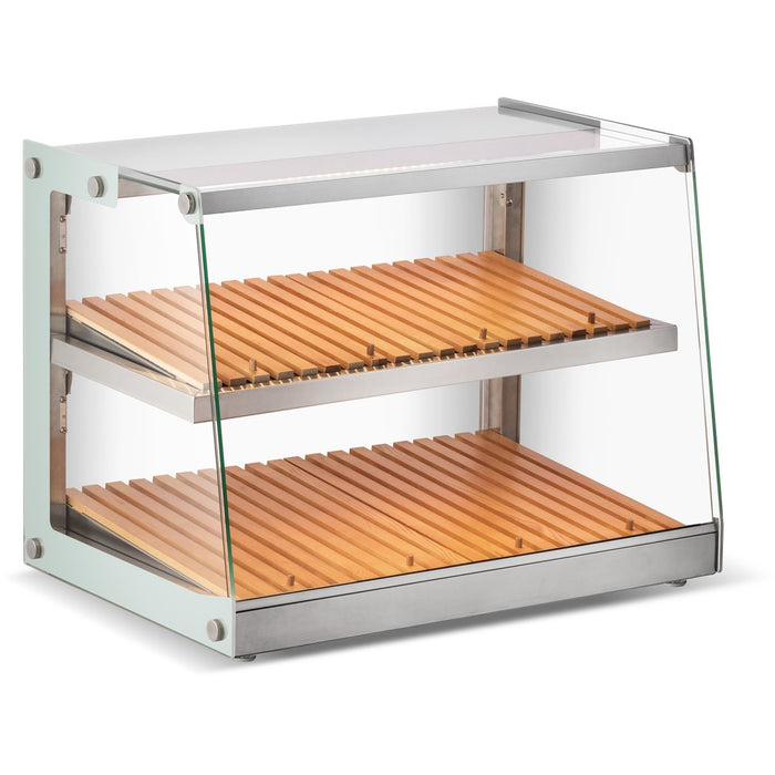 Commercial Countertop Display Cabinet 150 Litres Stainless Steel | Zw150 Xss Makfry