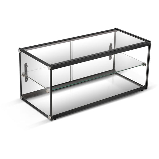 Neutral Display Case Black 827x368x366mm |  Zw90 Makfry