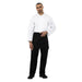 Whites Short Bistro Aprons Black (5 Pack) Whites Chefs Clothing