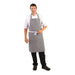 Whites Bib Apron Black & White Check Whites Chefs Clothing