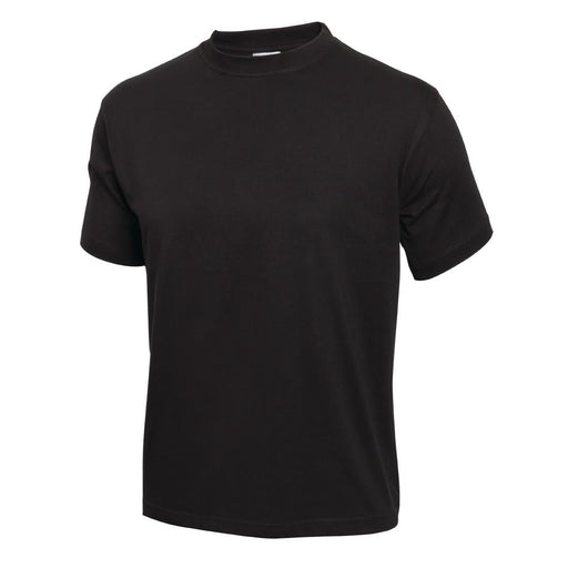 Nisbets Essentials T-Shirts Black Medium (10 Pack) Whites Chefs Clothing