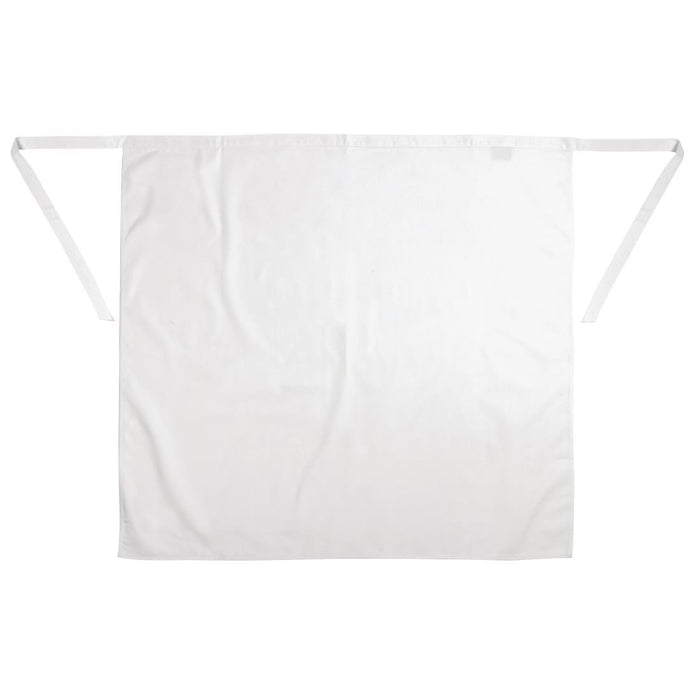 Whites Regular Waist Apron White Whites Chefs Clothing