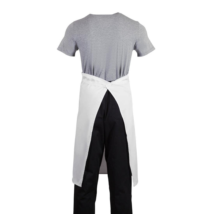 Whites Regular Waist Apron White Whites Chefs Clothing