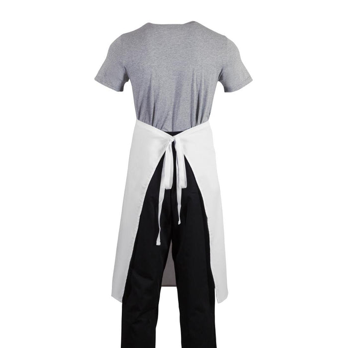 Whites Regular Waist Apron White Whites Chefs Clothing