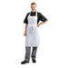 Whites Bib Apron Polycotton White Whites Chefs Clothing