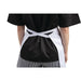 Whites Bib Apron Polycotton White Whites Chefs Clothing