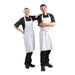Whites Bib Apron Polycotton White Whites Chefs Clothing