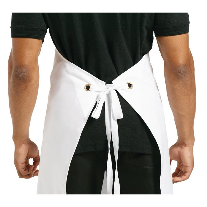 Whites Bib Apron White XL Whites Chefs Clothing