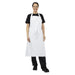 Whites Bib Apron White XL Whites Chefs Clothing