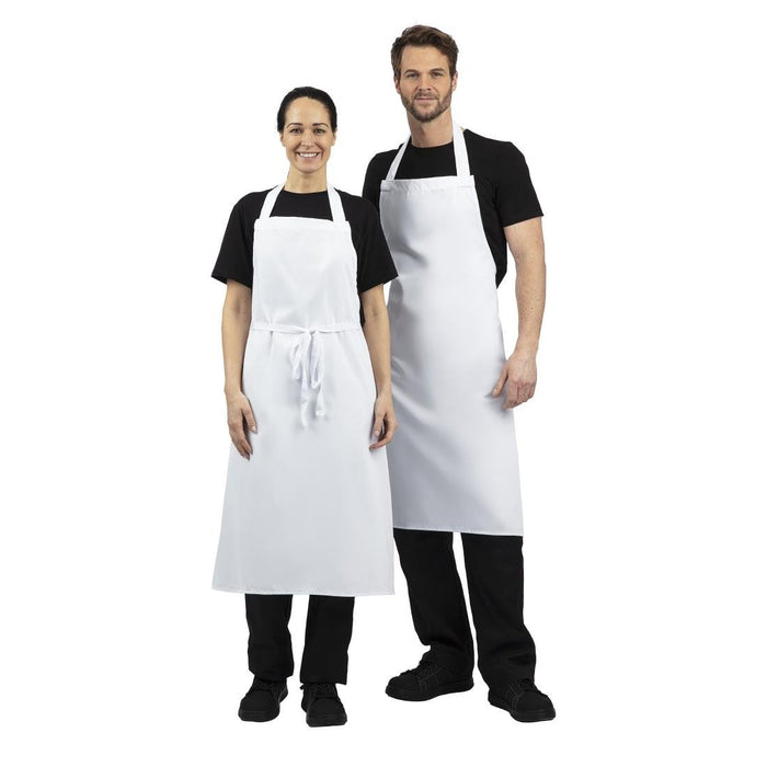 Whites Bib Apron White XL Whites Chefs Clothing