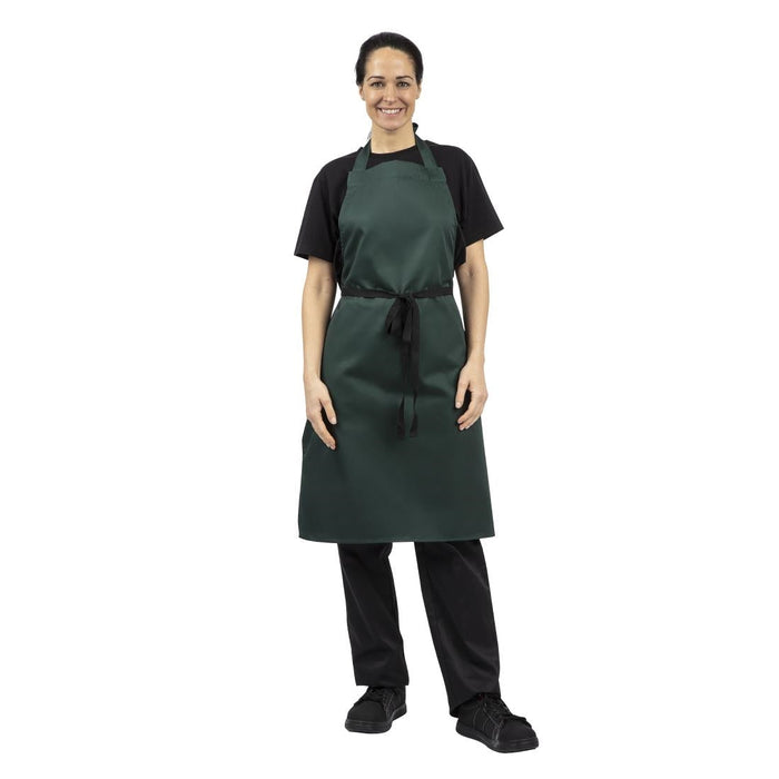 Whites Bib Apron Bottle Green Whites Chefs Clothing