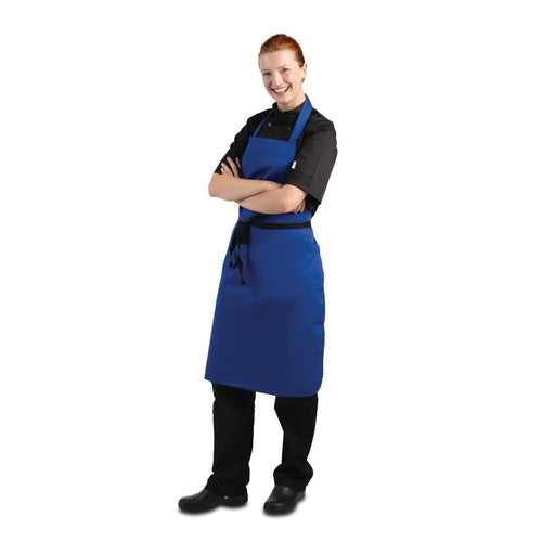 Whites Bib Apron Royal Blue Whites Chefs Clothing