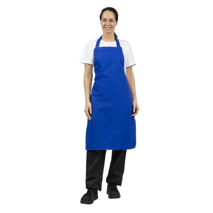 Whites Bib Apron Royal Blue Whites Chefs Clothing