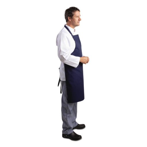 Whites Bib Apron Navy Blue Whites Chefs Clothing
