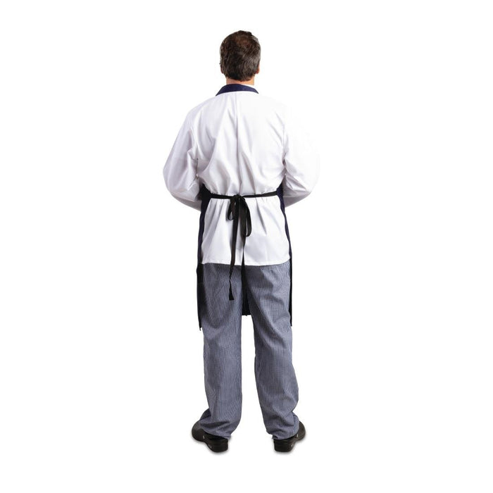 Whites Bib Apron Navy Blue Whites Chefs Clothing