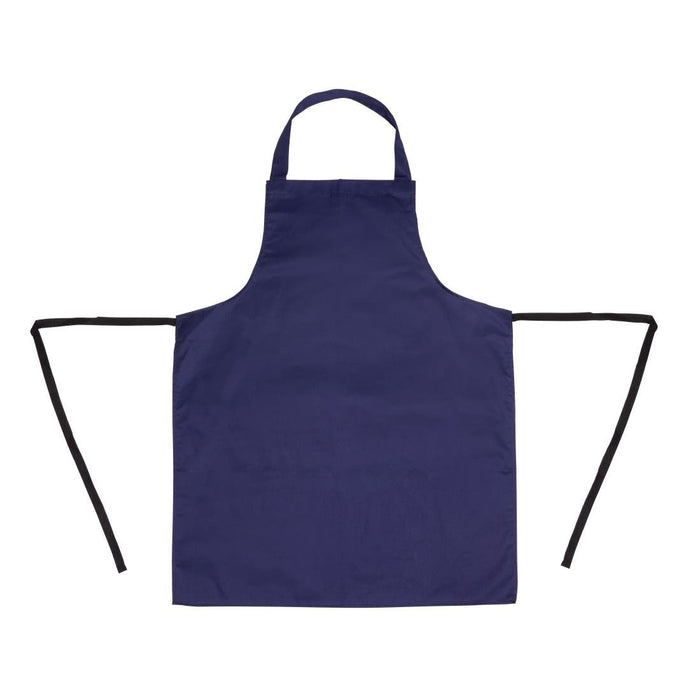 Whites Bib Apron Navy Blue Whites Chefs Clothing
