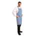 Whites Bib Apron Blue & White Check Whites Chefs Clothing
