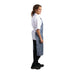 Whites Water Resistant Bib Apron Blue and White Whites Chefs Clothing