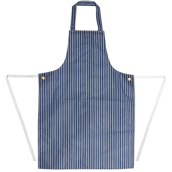 Whites Water Resistant Bib Apron Blue and White Whites Chefs Clothing
