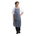 Whites Water Resistant Bib Apron Blue and White Whites Chefs Clothing